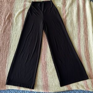 Norma Kamali stretchy bellbottoms